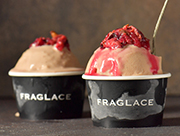FRAGLACE バラのアイスクリーム ローズバニラ（100ml 6カップ入り） / FRAGLACE