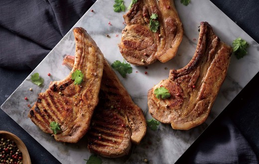 館ヶ森高原豚 骨付ロースセット3枚