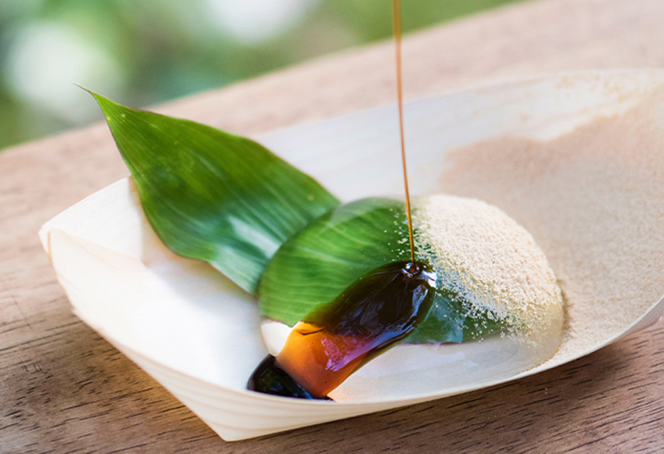  水まる餅 3個入 黒蜜・きな粉付