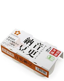  国産有機 音更納豆（大粒）30g×16食入