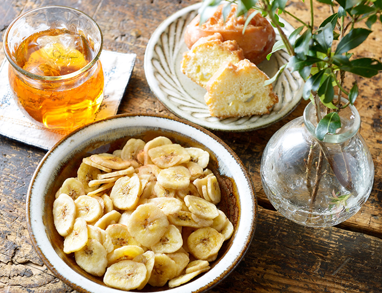 良質バナナのバナナチップス《500g》