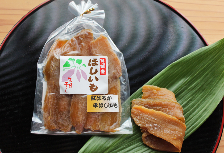 茨城産:紅はるか平干し芋(140g)