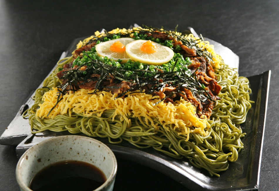 具入り瓦そばセット