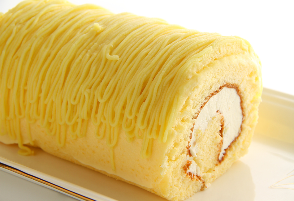 黄金のモンブランロール