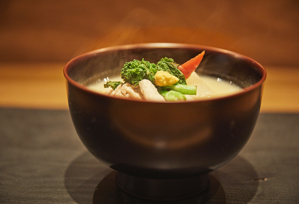 朝食喜心kyoto 京白味噌の豚汁(二人前×2)