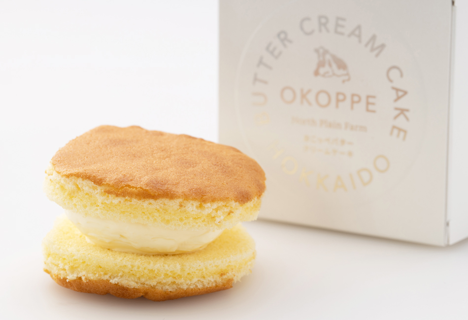 おこっぺバタークリームケーキ