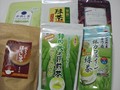 6種類の緑茶のティーバッグ