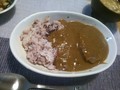 黒米を混ぜたご飯にかけて食べました！雑穀米とも合いそうそうです。