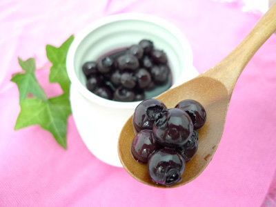 ブルーベリーシロップ漬け 850g 1本 へのやぎっちさんの口コミ おとりよせネット