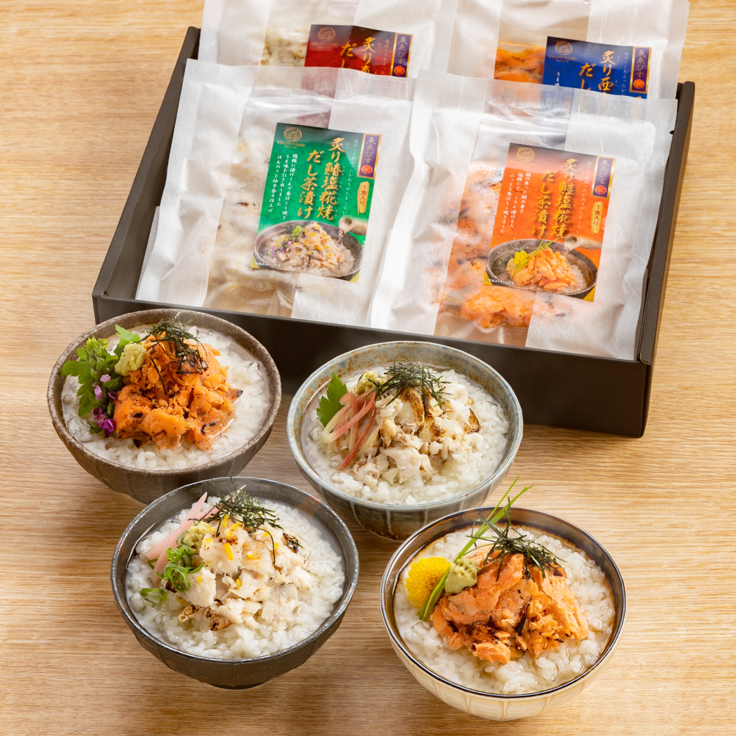 割烹風 だし茶漬け4種食べ比べギフト」へのえむしーさんの口コミ