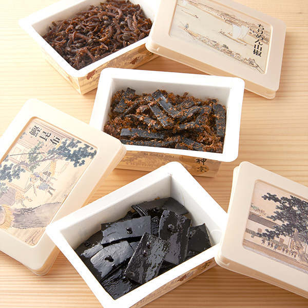 神宗「6個詰合せ（塩昆布、ちりめん山椒、鰹昆布、鰹田麩）」モニター審査員の口コミ・評判一覧[お取り寄せ口コミ検索]：おとりよせネット -  通販グルメ・スイーツ・ギフト・口コミ・ランキング