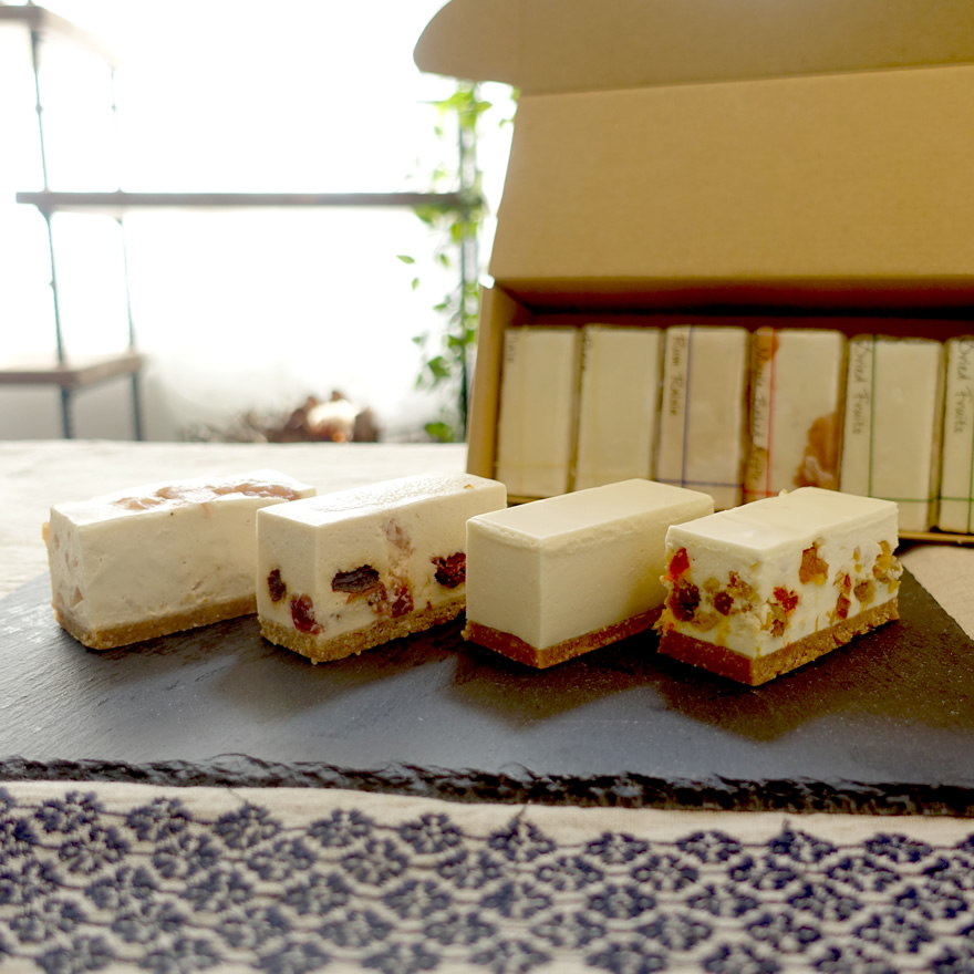 白砂糖不使用チーズケーキ 食べ比べ4種アソートbox へのayuさんの口コミ おとりよせネット