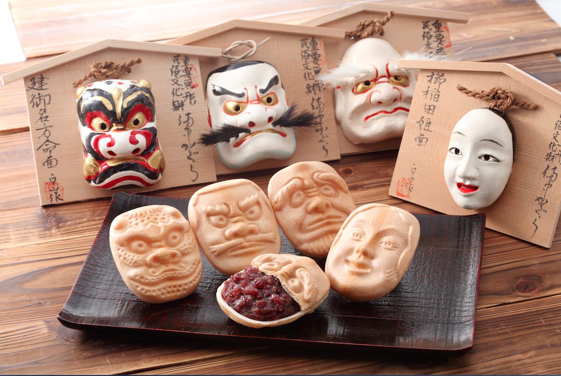 三宅製菓本店「備中神楽面最中 10個入り」モニター審査員の口コミ・評判一覧[お取り寄せ口コミ検索]：おとりよせネット  通販グルメ・スイーツ・ギフト・口コミ・ランキング