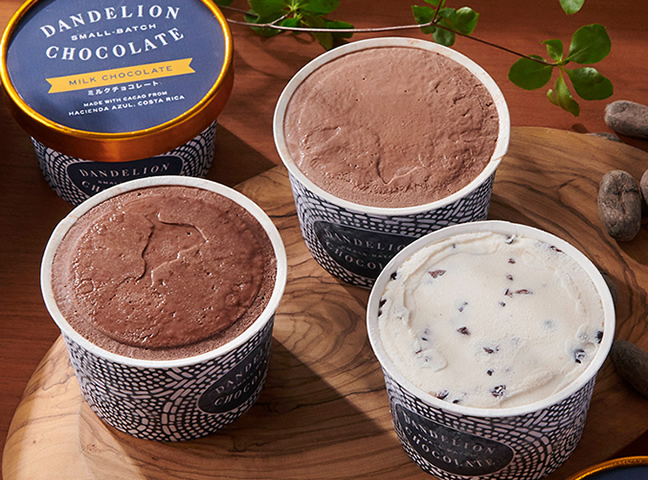 ダンデライオン チョコレート アイスクリーム ソルベ 9個セット へのおすすめレビュー お取り寄せの達人 市川歩美さん おとりよせネット 通販グルメ スイーツ ギフト 口コミ ランキング