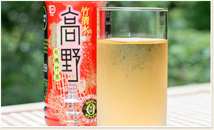 竹清水 高野 有機竹茶（24本入り）