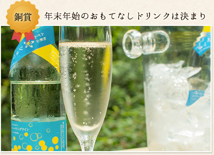 年末年始のおもてなしドリンクは決まり　有田のみかんスパークリングワイン 5本セット
