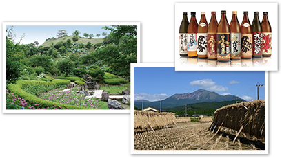 日本一の肉と焼酎の産地として知られる宮崎県都城市
