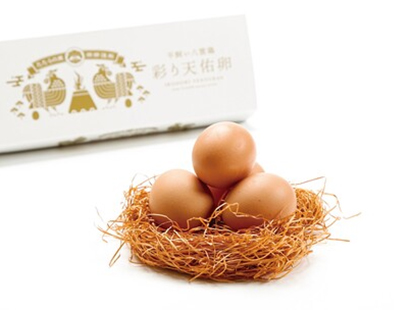 ベストお取り寄せ大賞2021 卵・乳製品 部門 金賞 / 彩り天佑卵　10個/たなべ森の鶏舎