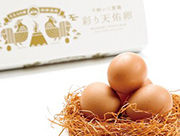 彩り天佑卵　10個 / たなべ森の鶏舎