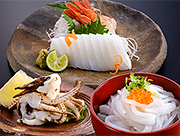 あおりいかを丸ごと楽しめる三昧セット / あき水産鮮魚部