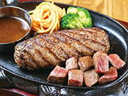 A5黒毛和牛ハンバーグ＆A5黒毛和牛赤身ステーキ【約1kg】 / 道頓堀みつる