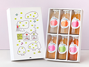 飲み比べが楽しいりんごジュース6本セット / すっぱい林檎の専門店。