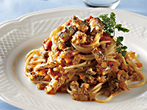 国産真鰯と香味野菜の本格ペペロンチーノ/ ピエトロ