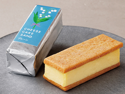 ベストお取り寄せ大賞2025 編集部特別賞 SNS人気スイーツ賞 / チーズケーキサンド 〈プレーン〉- CHEESECAKE SAND -/M・dish