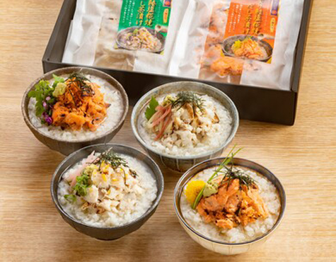 割烹風 だし茶漬け4種食べ比べギフト