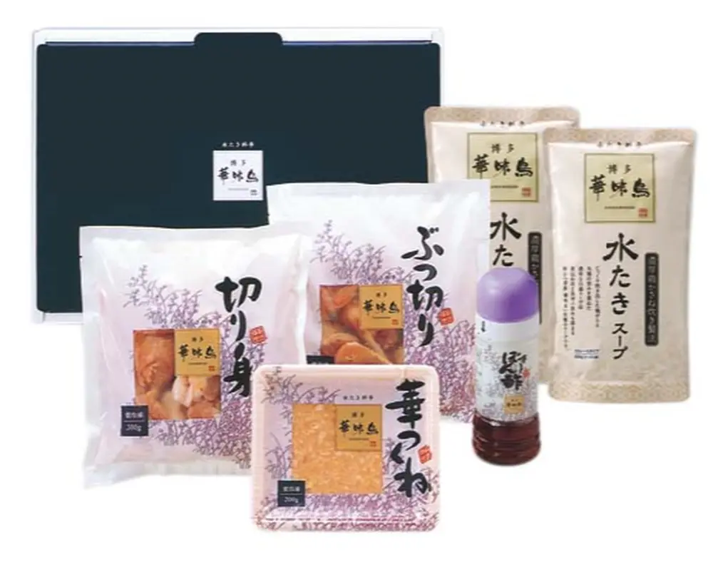 華味鳥の水たきセット（3～4人前）のサブ画像