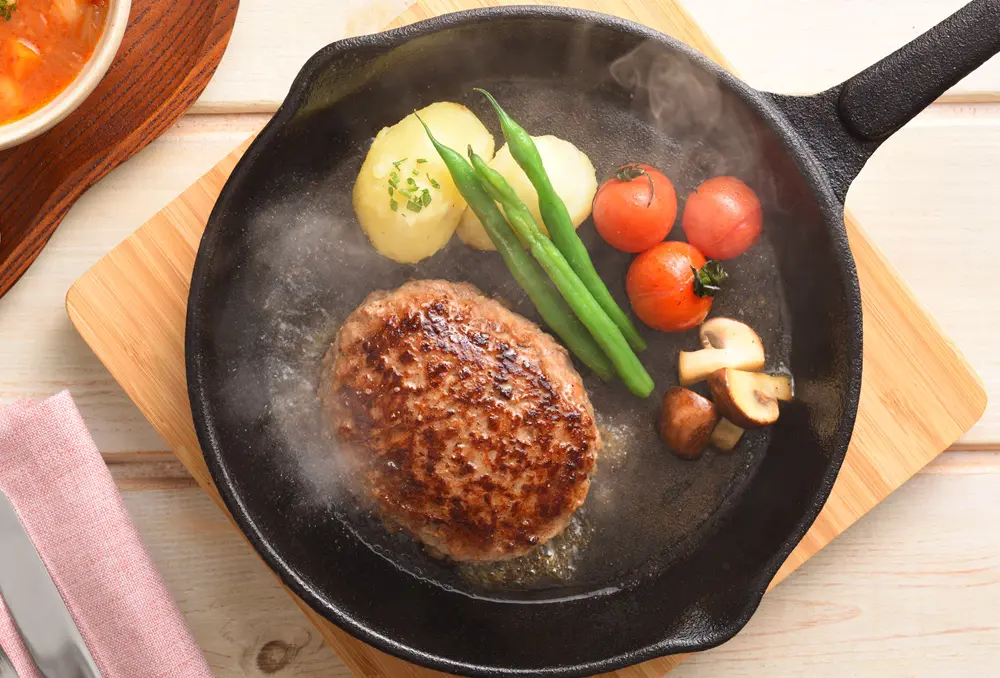 生産牧場直送!上州ふるさと若牛ハンブルグステーキのサブ画像