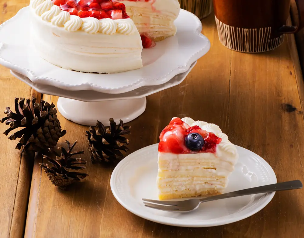 プレミアムホワイトチョコミルクレープ 4号のサブ画像