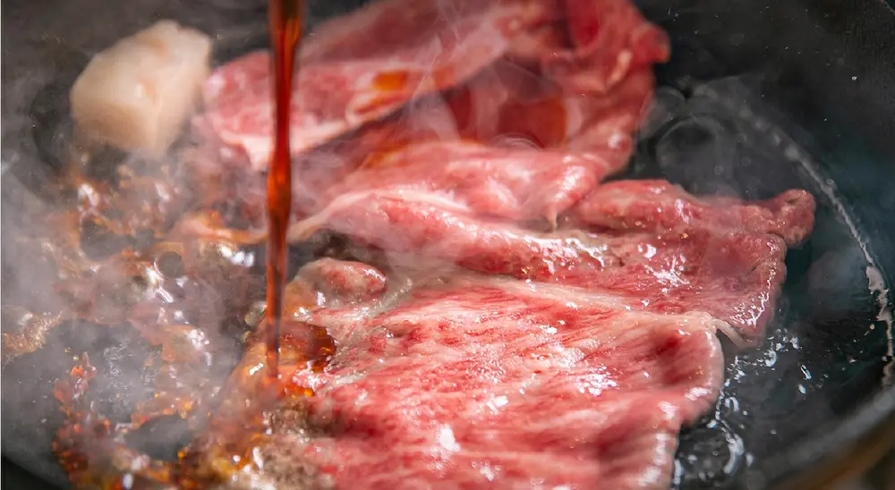 奈良の恵みの上すき焼きセット 3人前のサブ画像