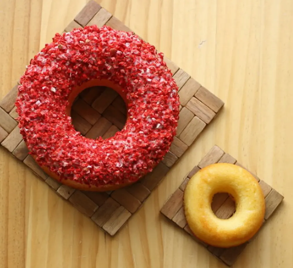 大きな焼きドーナツ『苺のわっ菓』のサブ画像