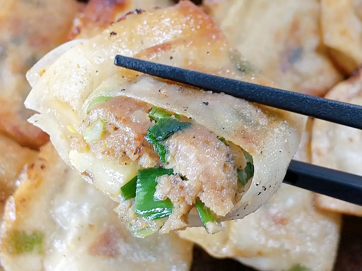 バームクーヘン豚としじみのカミナリ餃子の画像