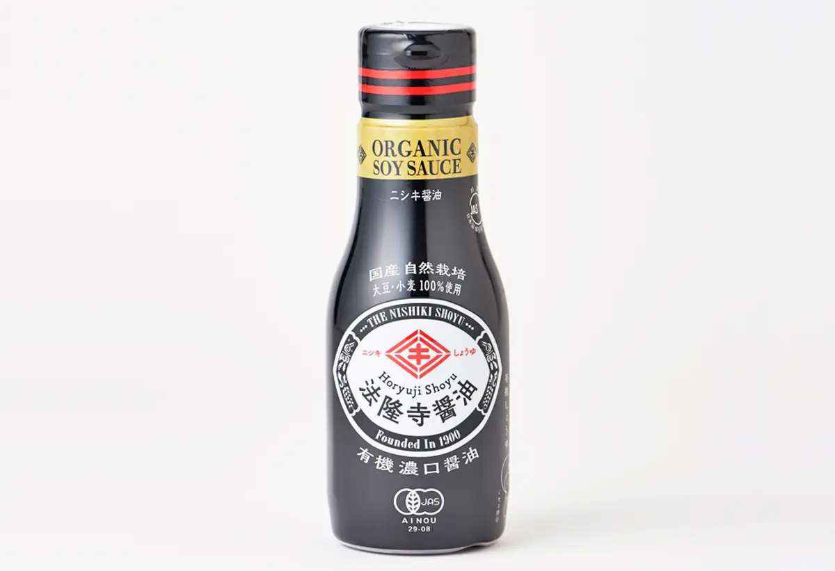 法隆寺醤油3本セットの画像