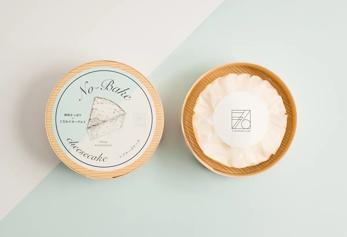 レアチーズケーキの画像