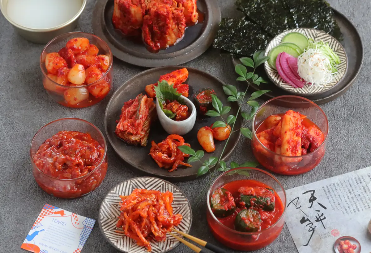 キムチ食べ比べ よくばり6品セットの画像