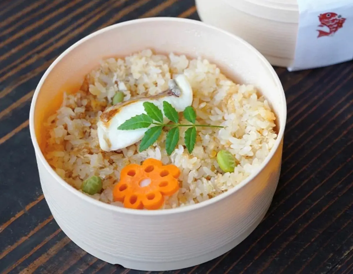 鯛めしわっぱごはん2ヶセットの画像