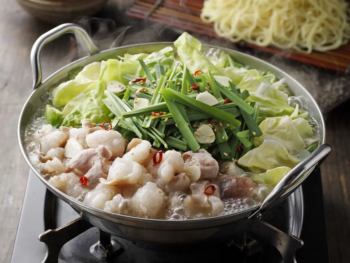 むなかた牛塩もつ鍋セット 2人前×2袋入りの画像