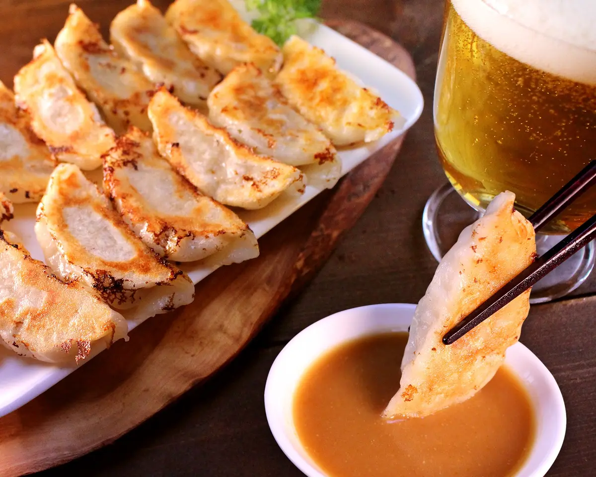 神戸味噌だれ餃子100個の画像