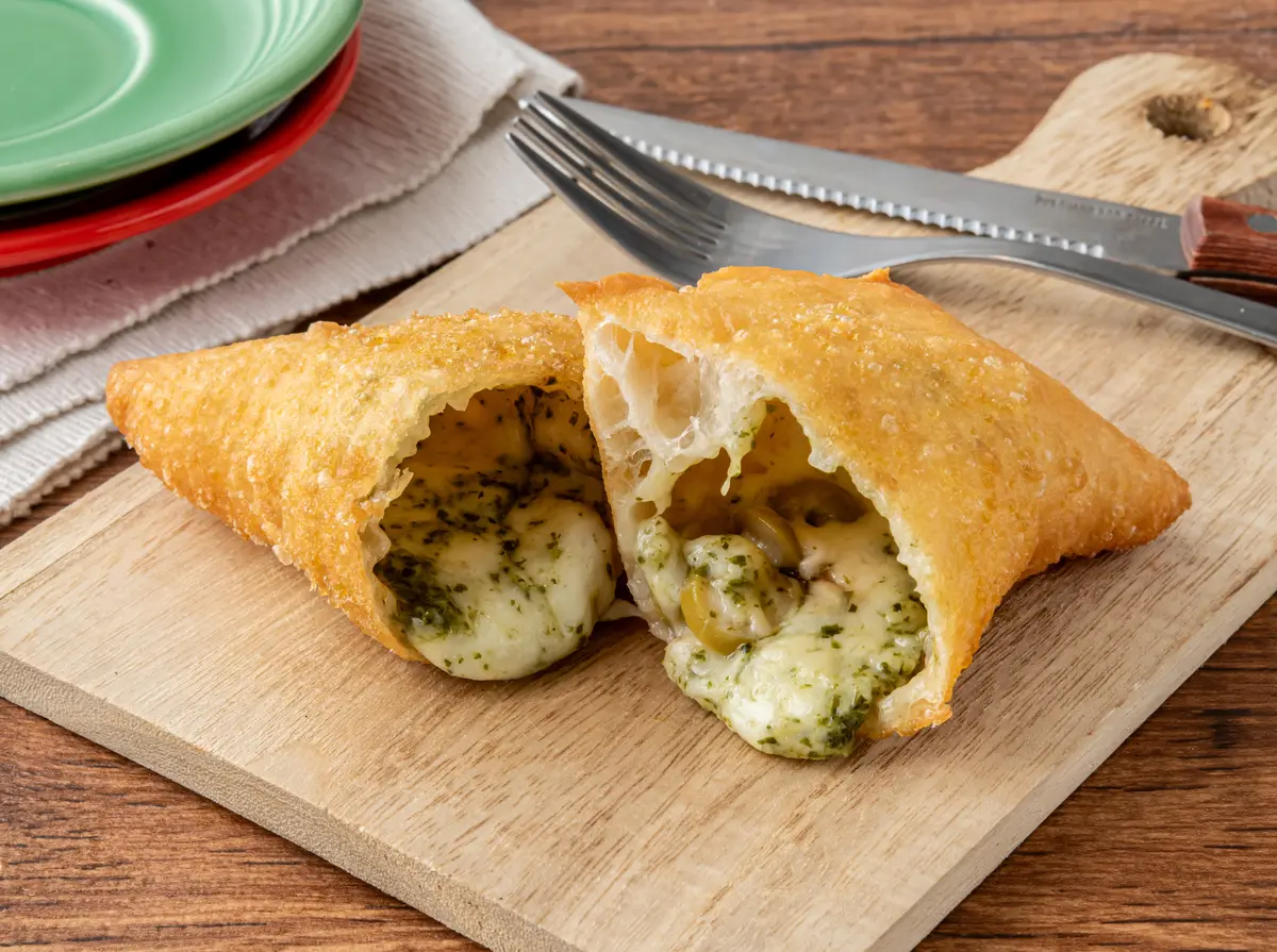 人気の揚げピザ5種欲張りセットの画像