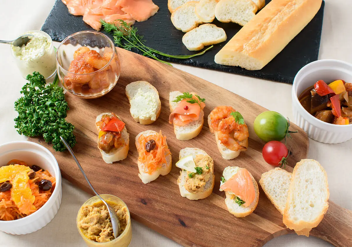 カナッペオードブルセット 7品の画像