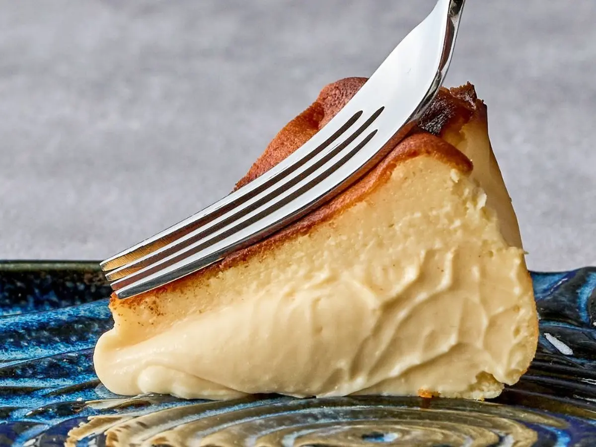 濃厚バスク風チーズケーキの画像