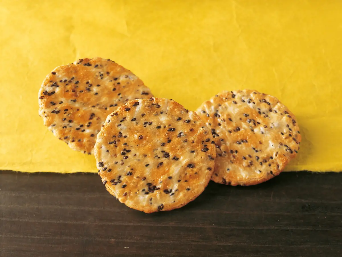 胡麻せんべい 大パック（56枚）の画像