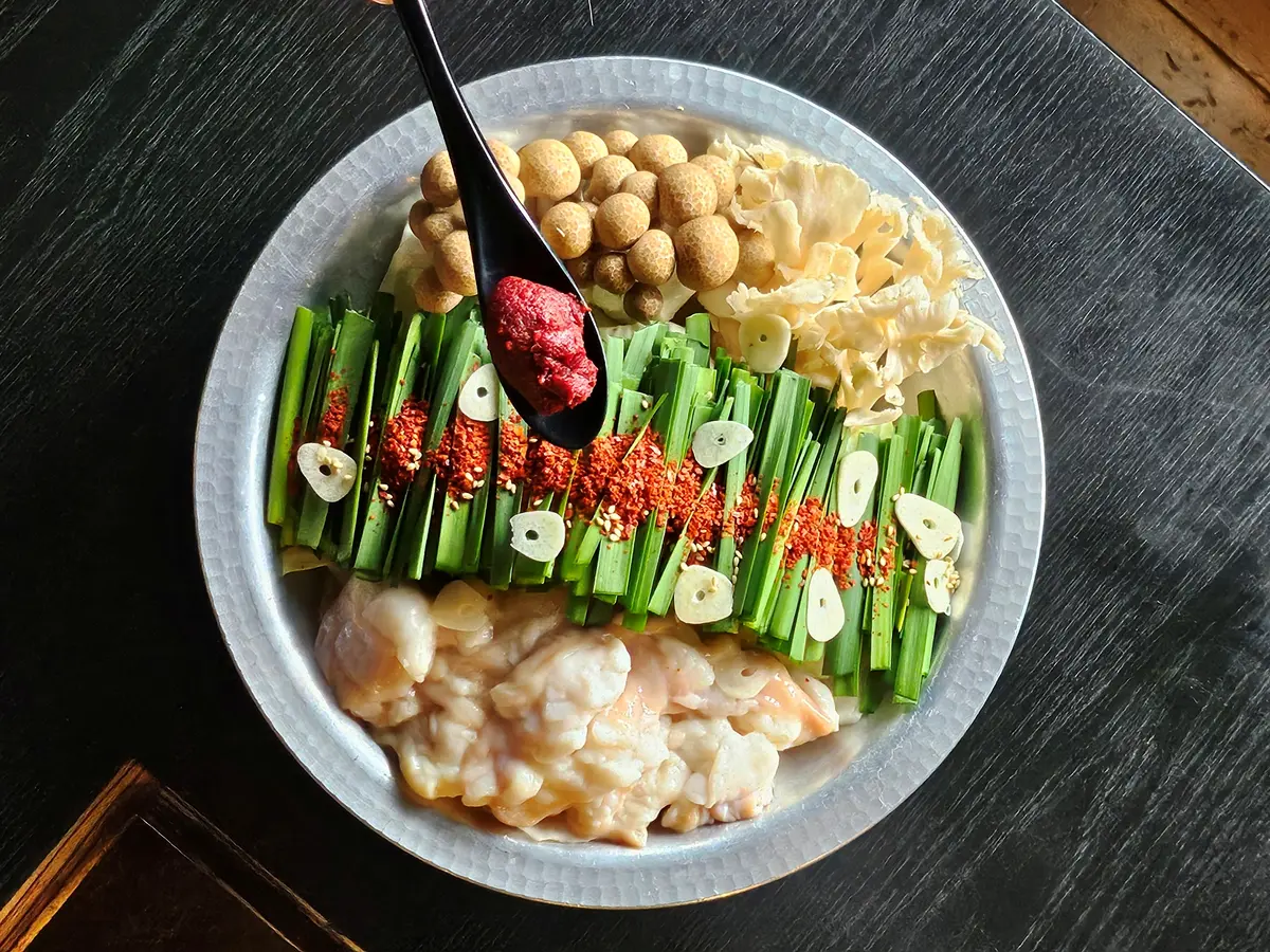 博多辛旨もつ鍋セットの画像