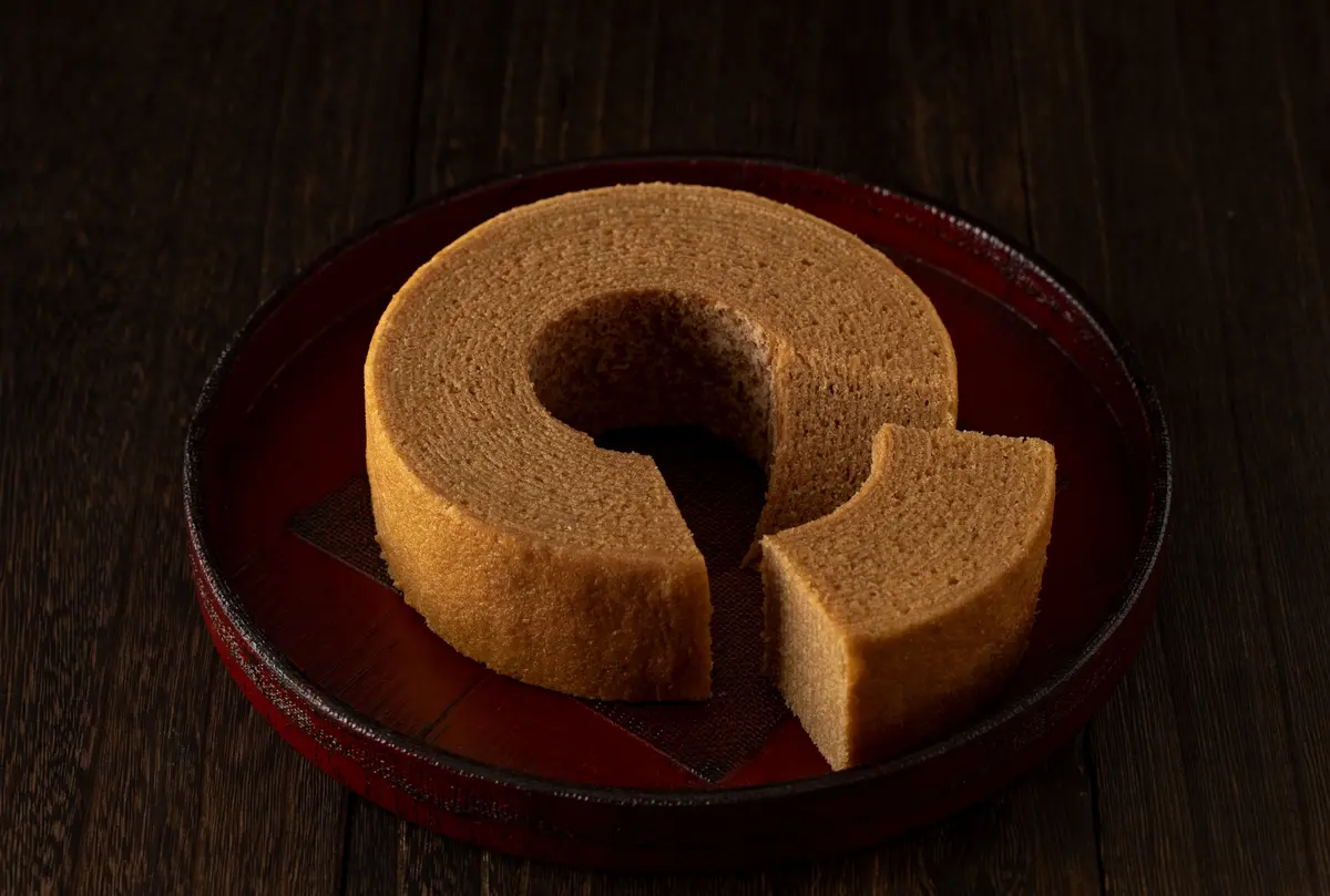 ほうじ茶玄米バウムの画像