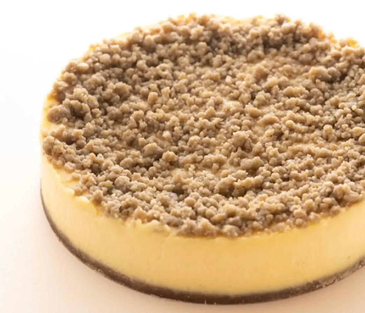 そば粉のざくざくチーズケーキの画像