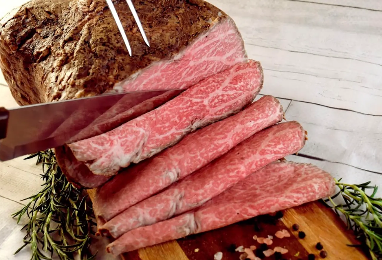 黒毛和牛 ローストビーフ スライス 300gの画像