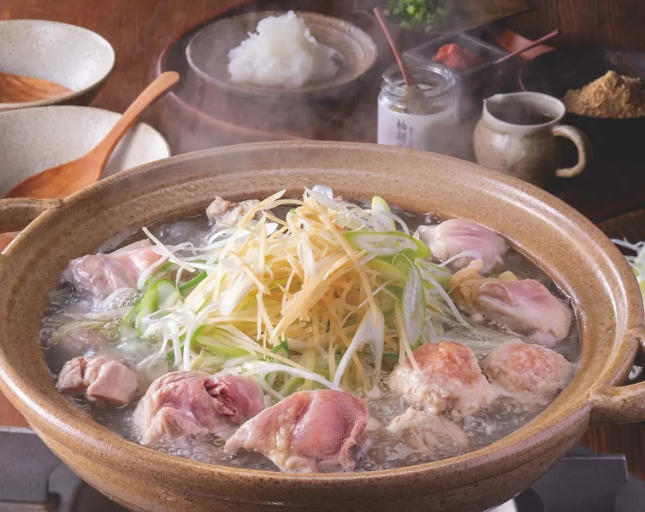 華味鳥の水たきセット（3～4人前）の画像